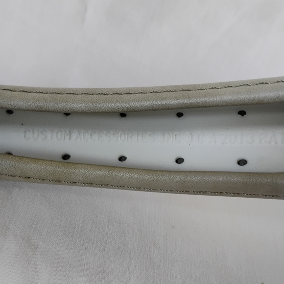 Grey & Black Steering Wheel Cover Vehicle / Car Customization Stitching Accent - Picture 6 of 7